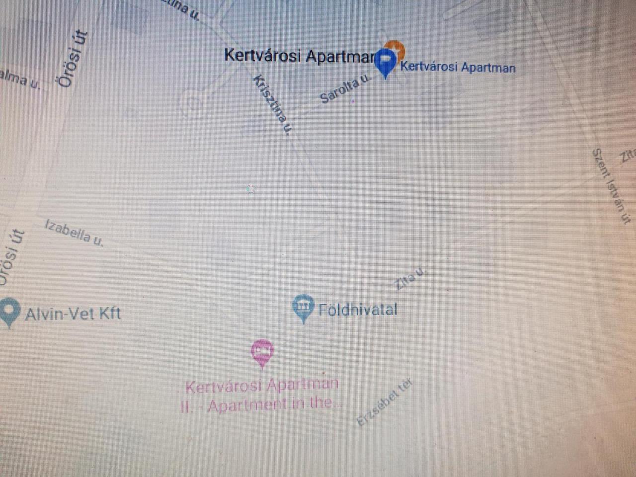 Kertvarosi Apartman II Tiszaújváros Extérieur photo